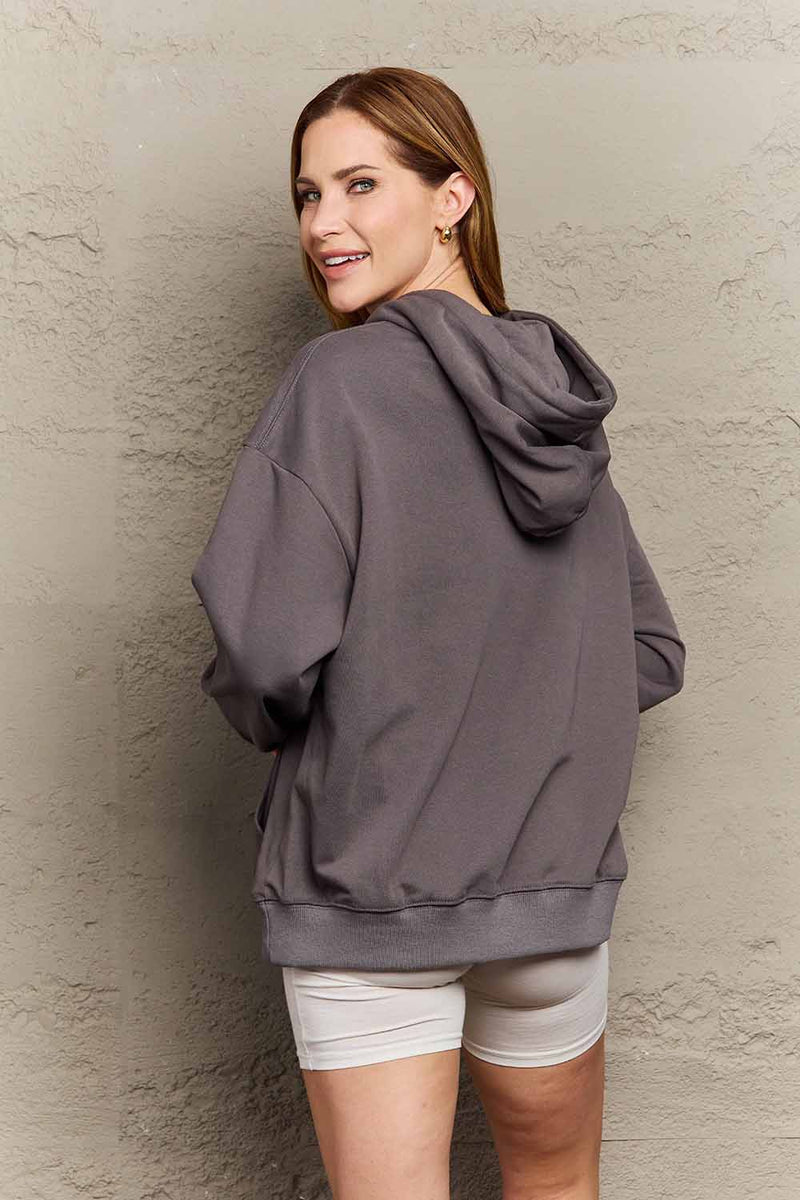 Simply Love Simply Love Full Size BE KIND TO YOURSELF Graphic Hoodie