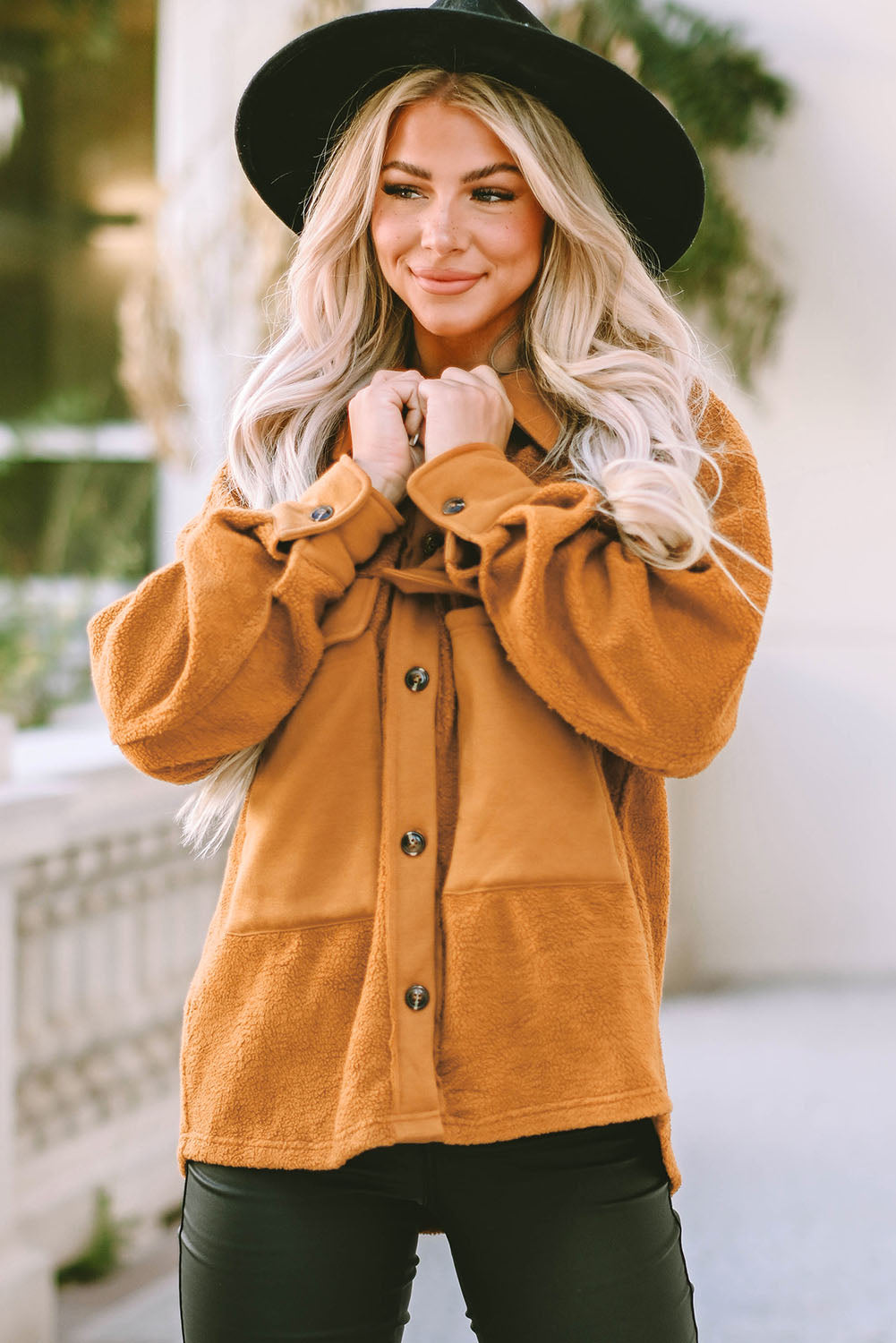 WestCloset women's jacket in Caramel Color