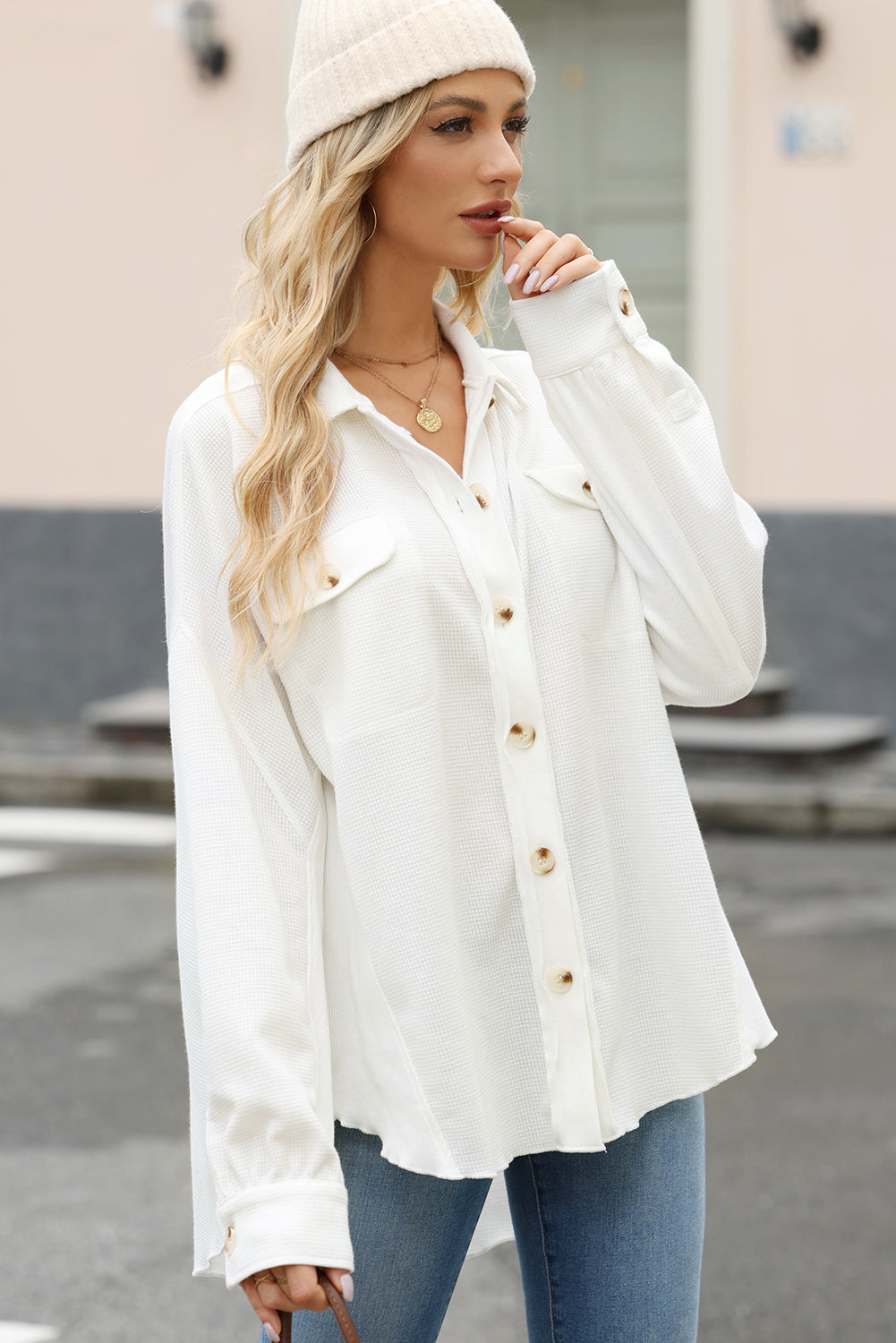 Button Up Long Sleeve Shirt