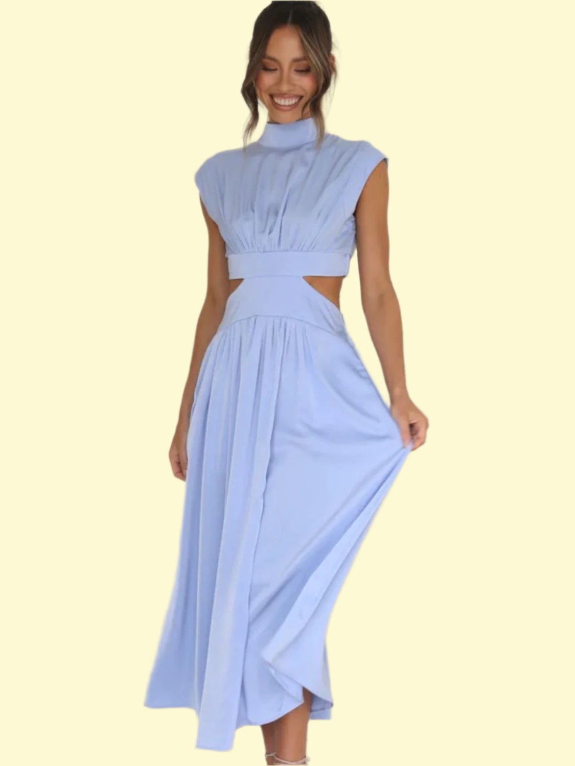 sexy cutout maxi dress