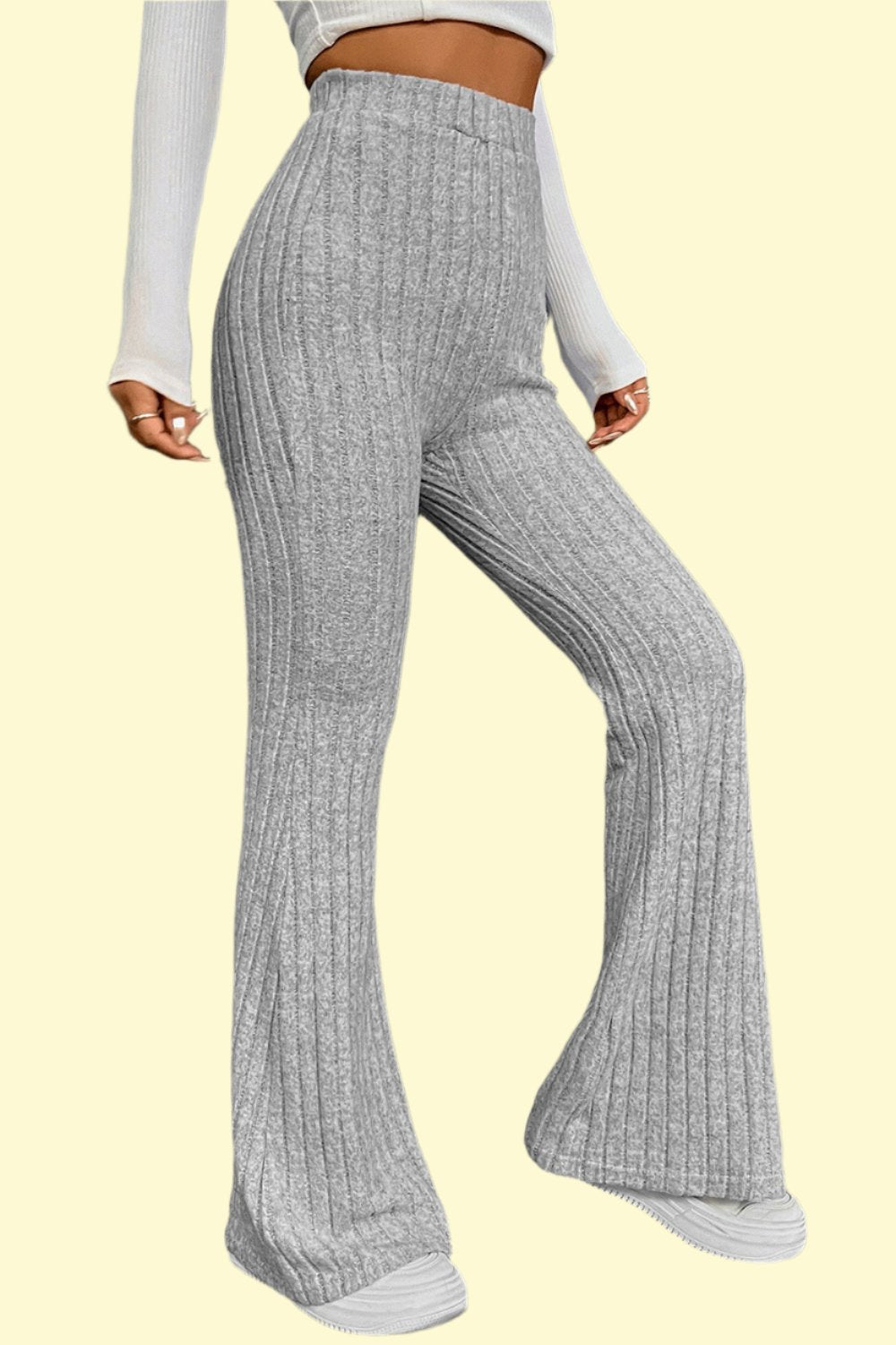 Ribbed Long Pants