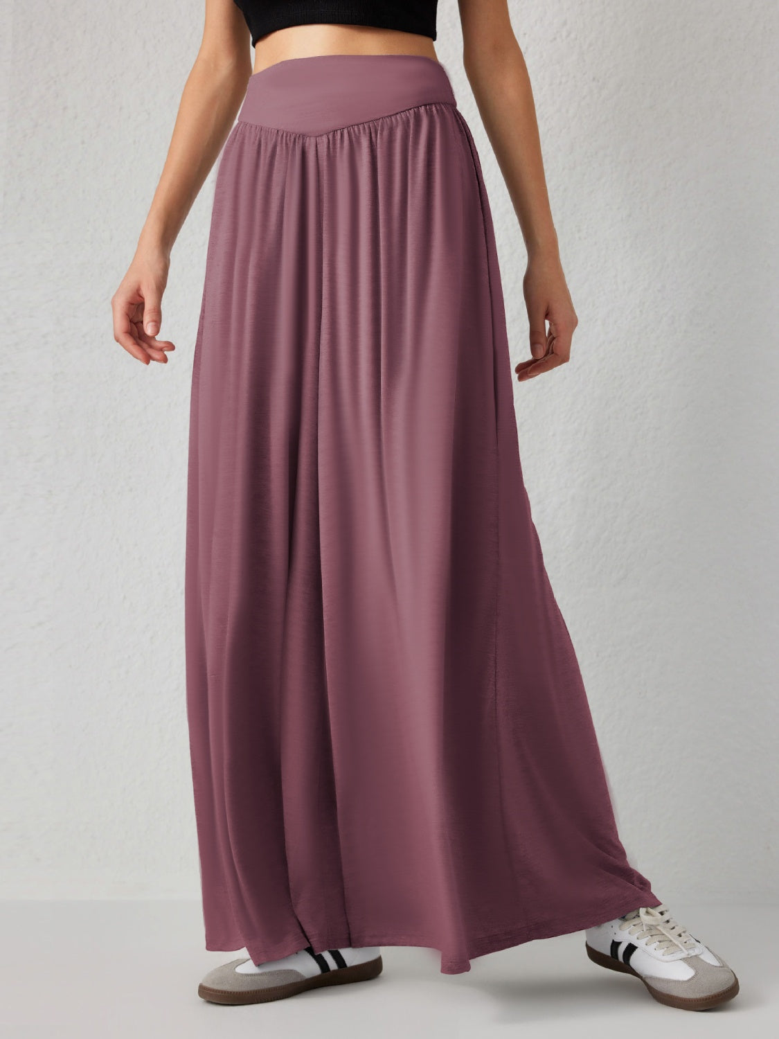 High Waist Wide Leg Pants