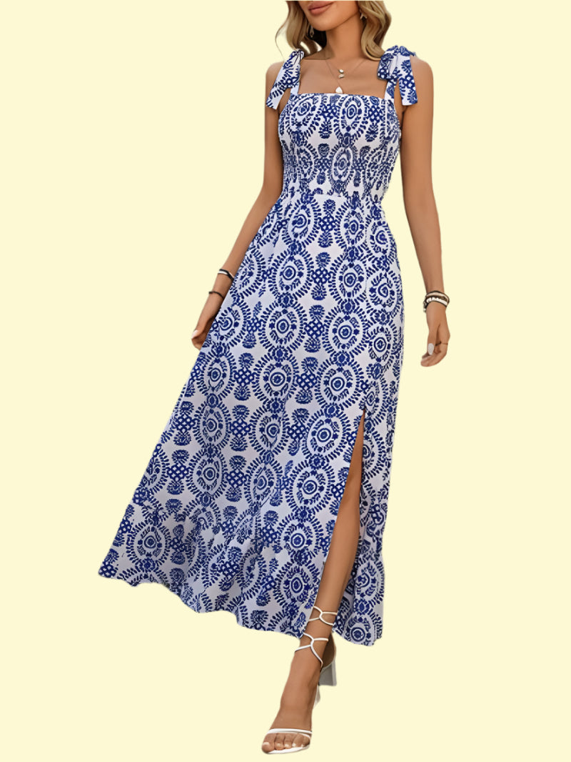 Bold Slit Maxi Dress for Women