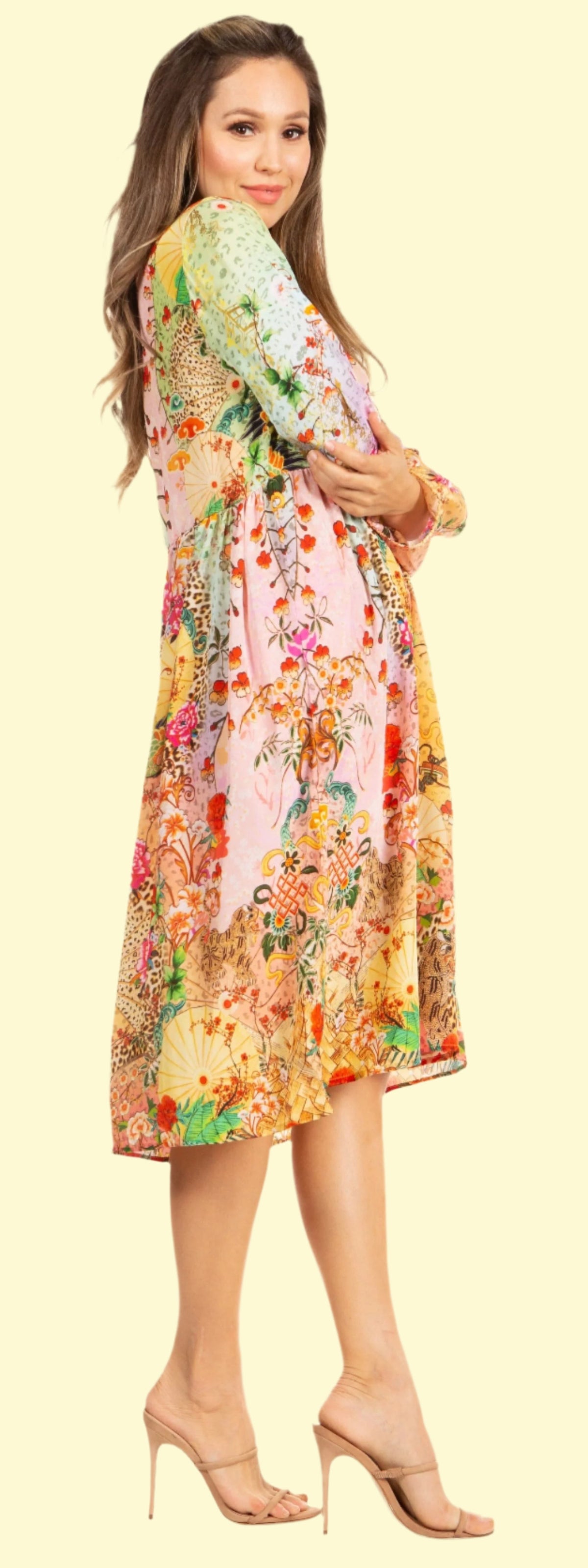 Bohemian Midi Dress by WestCloset