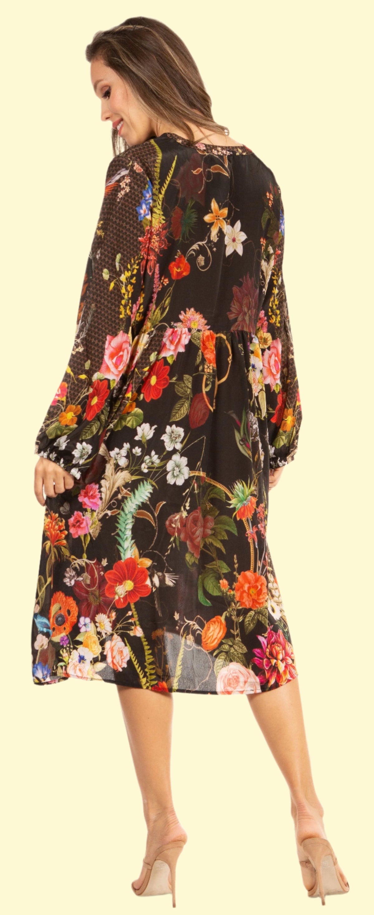 Vintage Floral Dress by West Closet