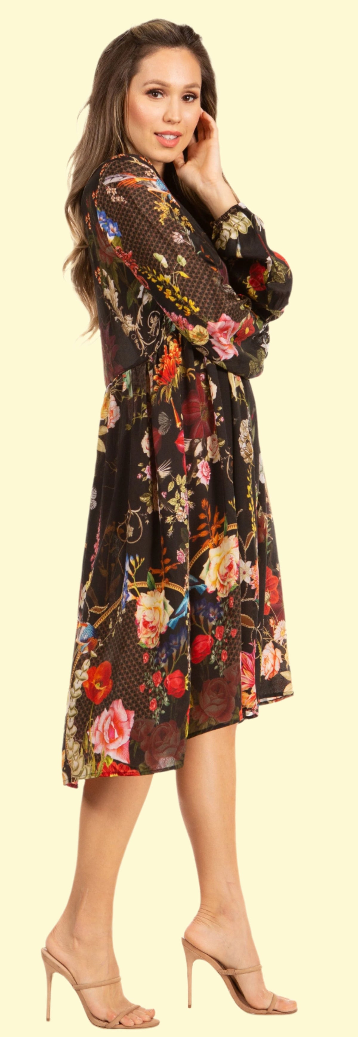 Flowy Floral Dress by WestCloset