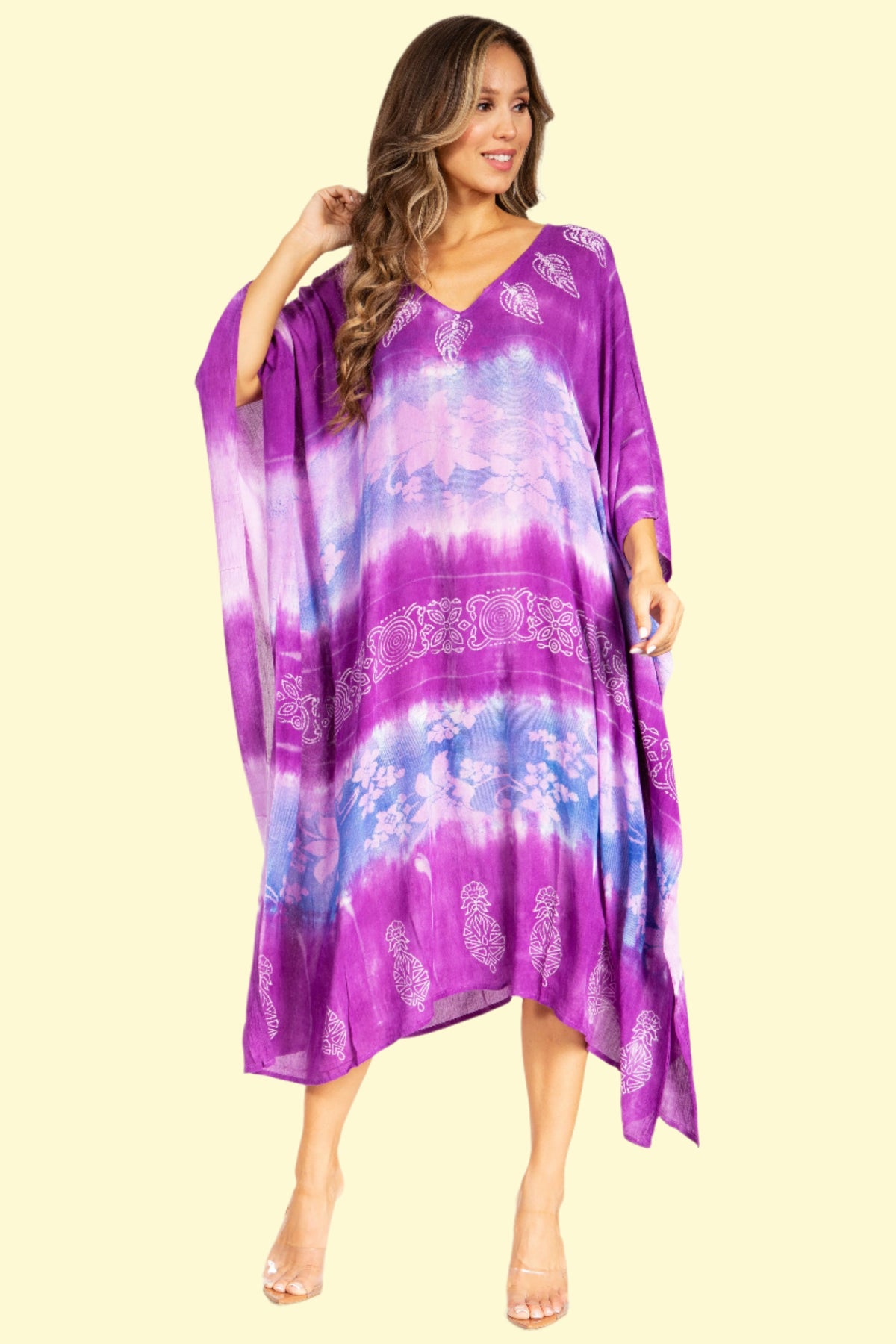 Purple boho coverups by WestCloset