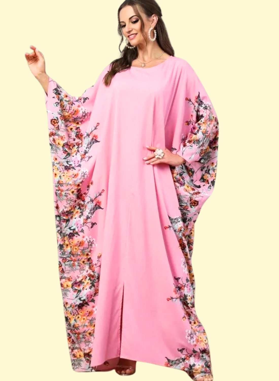 Modest Long Sleeve Arabian Kaftan