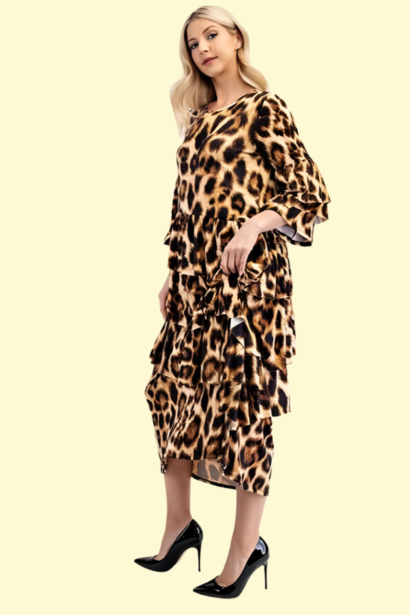 Perfect night-out animal print dress