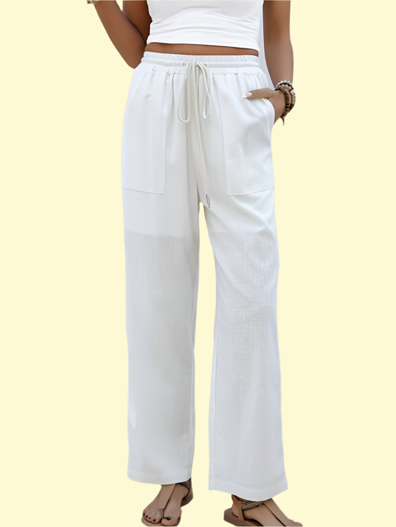 Soft Lounge Pants with Drawstring