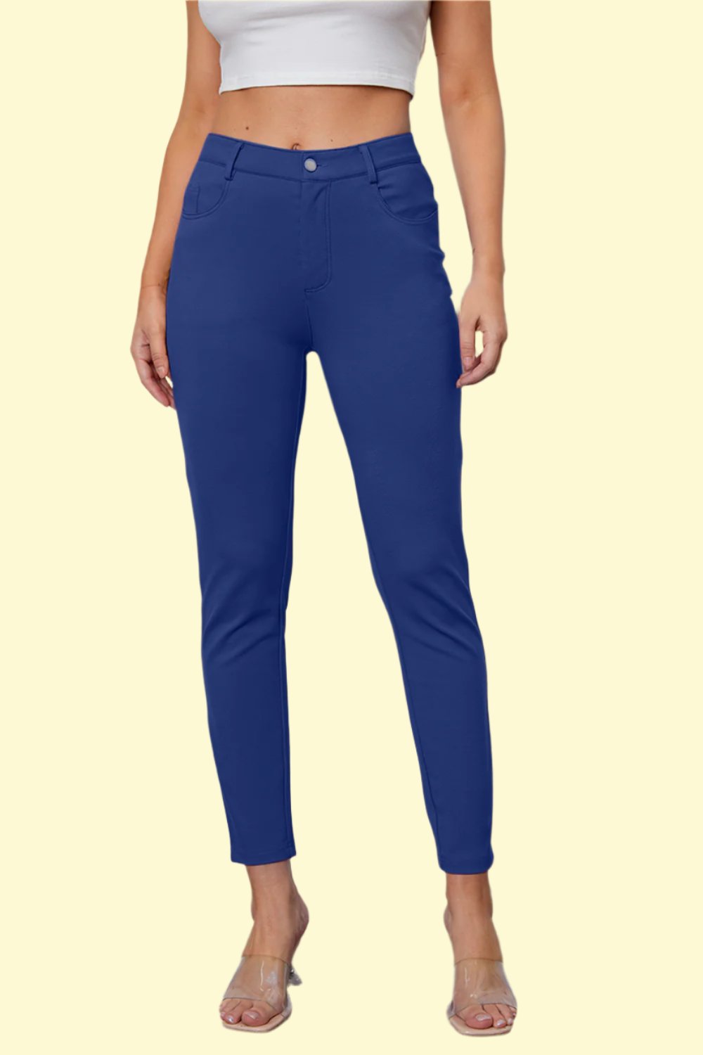 WestCloset royal blue sexy pants