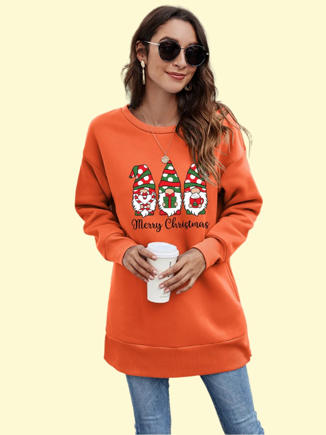 MERRY CHRISTMAS Graphic Sweatshirt