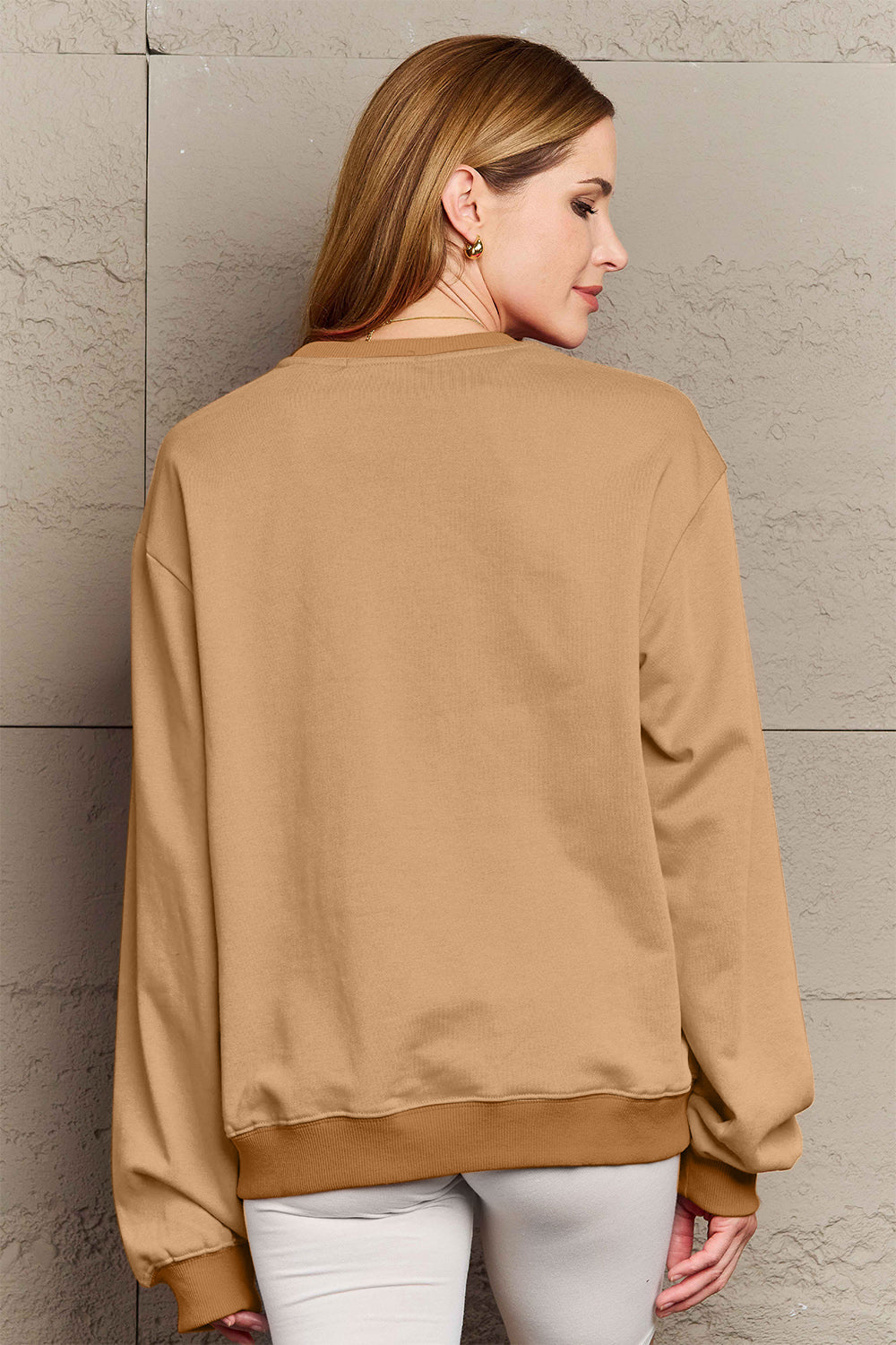 Simply Love Full Size CIAO√î¬∫√ÖRound Neck Sweatshirt