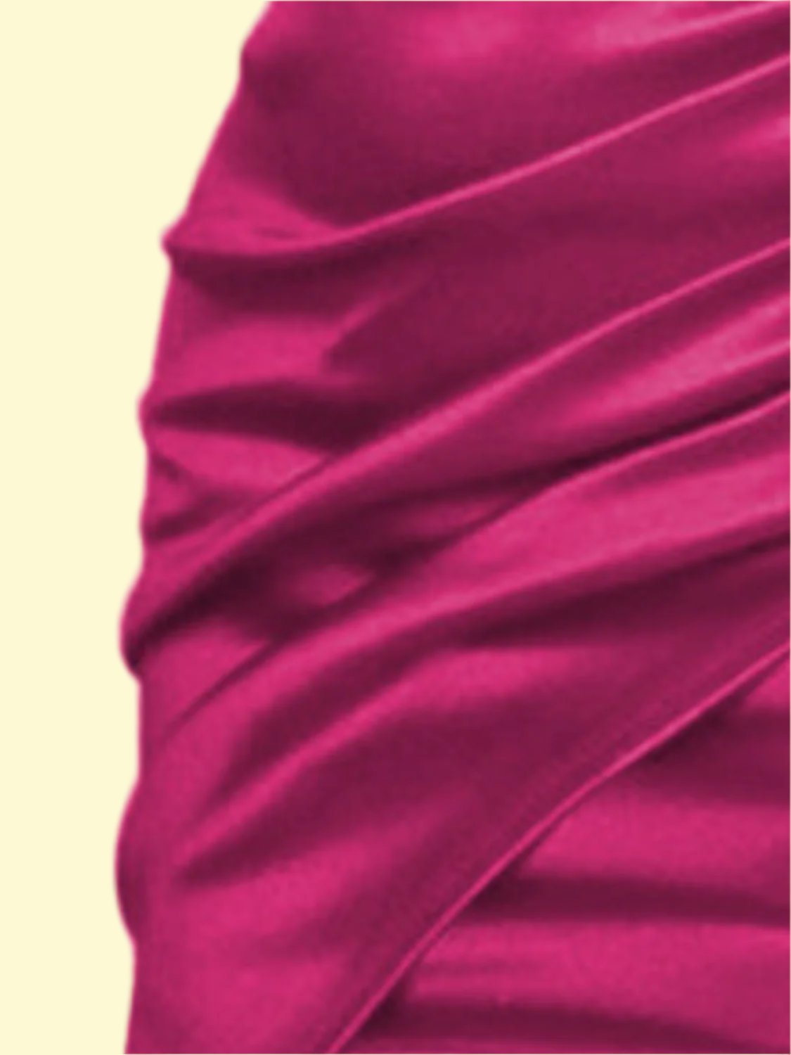 hot pink wrap dress by West Closet