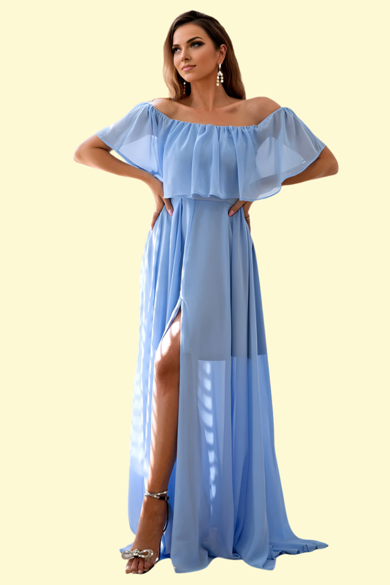 WestCloset Story Blue Dress Image